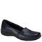 Easy Street Womens Purpose Closed Toe Loafers, Navy, Size 9.5