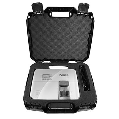 Protective Video Projector Travel Hard Case with Customizable Foam - Fits BenQ , iRulu BL-20 2600 ,