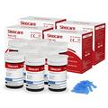 sinocare Blood Glucose Test Strips x 200 pcs, Diabetic Test Strips for Safe AQ Smart and Safe AQ Voice Blood Glucose Monitor