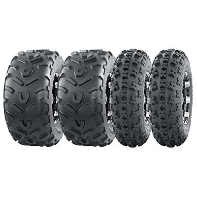 Set of 4 New Sport ATV Tires AT 23x7-10 Front & 22x11-10 Rear/6PR -10063/10252