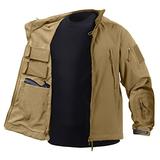 Rothco Concealed Carry Soft Shell Jacket, Coyote Brown, L screenshot. Men's Jackets & Coats directory of Men's Clothing.