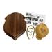 Walnut Hollow Deluxe Antler Display Kit Walnut