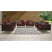 Amalfi 6 Piece Outdoor Wicker Patio Furniture Set 06w in Terracotta - TK Classics Amalfi-06W-Gld-Terracotta