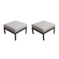 Lexington Ottoman 2 Per Box in Ash - TK Classics Tkc067B-O-Db