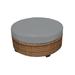 Laguna Round Coffee Table in Grey - TK Classics Tkc025B-Ctrnd-Grey