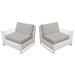 Miami Left Arm Sofa and Right Arm Sofa in Beige - TK Classics Tkc047B-Lras-Beige