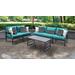 Lexington 6 Piece Outdoor Aluminum Patio Furniture Set 06m in Aruba - TK Classics Lexington-06M-Aruba