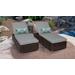 Venice Chaise Set of 2 Outdoor Wicker Patio Furniture in Grey - TK Classics Venice-2X-Grey