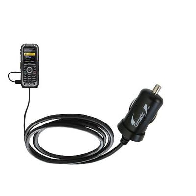 Gomadic Intelligent Compact Car / Auto DC Charger suitable for the Kyocera DuraPlus - 2A / 10W power
