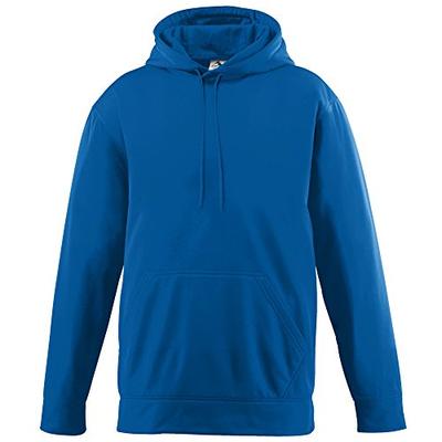 Augusta Sportswear Unisex-Adult Wicking Fleece Hooded Sweatshirt, Royal, Medium