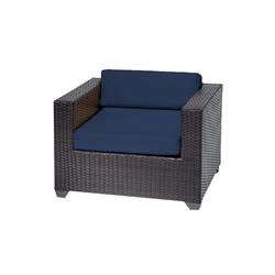 Belle Club Chair in Navy - TK Classics Tkc010B-Cc-Navy