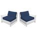 Miami Left Arm Sofa and Right Arm Sofa in Navy - TK Classics Tkc047B-Lras-Navy