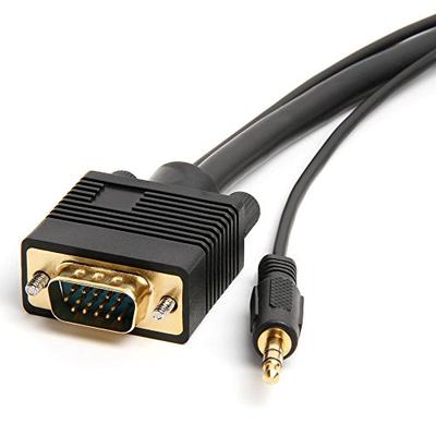 Cmple - VGA SVGA Monitor Cable, Gold Plated Connectors, Support Full HD Displays HDTVs (Male-to-Male