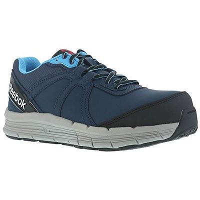 Reebok Work Guide RB354 Industrial and Construction Shoe, Navy, 7 M US