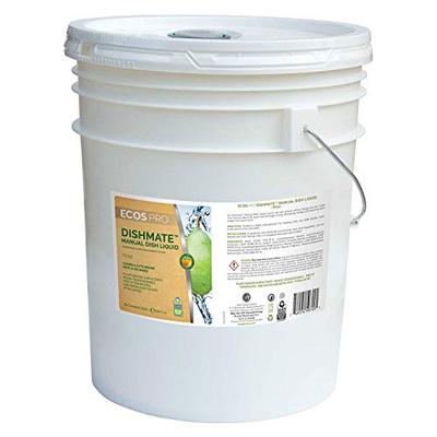 Dishmate Dishwashing Liquid, Pear 5 Gallon Pail, Lot of 1