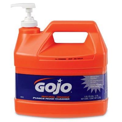 Gojo Hand Cleaner With Pumice Orange Formula 1 Gal. Plastic Bottle