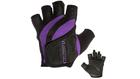 Contraband Pink Label 5437 EXTREME Grip Weight Lifting Gloves w/Rubber Padded Palm (Purple, X-Small)