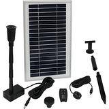 Sunnydaze Solar Powered Water Pump and Panel Kit with Battery Pack and Remote Control, Use for Outdo screenshot. Water Garden & Irrigation Supplies directory of Home & Garden.