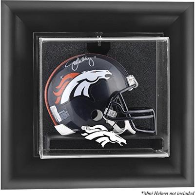 Mounted Memories Denver Broncos Wall Mounted Mini Helmet Display Case - Denver Broncos One Size