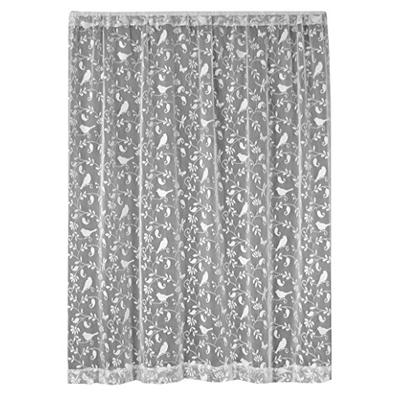 Heritage Lace Bristol Garden Panel, 60 by 96-Inch, White