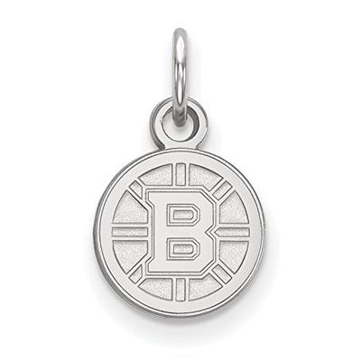Sterling Silver NHL LogoArt Boston Bruins XS Pendant