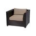 Barbados 4 Piece Outdoor Wicker Patio Furniture Set 04i in Beige - TK Classics Barbados-04I-Beige