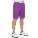 Royal & Awesome Solid Purple Mens Golf Shorts, Purple Shorts Men