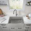 American Standard Avery Single Bowl 30" L x 20" W Farmhouse/Apron Kitchen Sink Stainless Steel in Gray | 11.5 H x 30 W x 20 D in | Wayfair