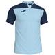 Joma Herren Combi Poloshirt, Himmelblau/Marineblau, XXL