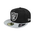 New Era 59Fifty NFL Oakland Raiders Jersey Team Cap (7 3/8) Black