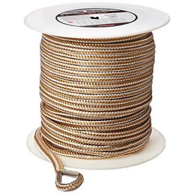 Extreme Max 3006.2264 BoatTector Premium Double Braid Nylon Anchor Line with Thimble, 1/2-Inch x 250