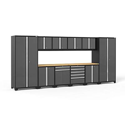 NewAge Products Pro 3.0 Gray 12 Piece Set, Garage Cabinets, 52153