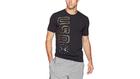 Under Armour Men's Freedom USA Vertical T-Shirt, Black (001)/Stealth Gray, Small