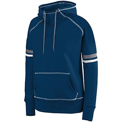 Augusta Sportswear Womens Spry Hoodie M Navy/White/Carbon