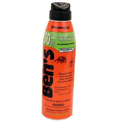 Bens Tick & Insect Repellent 30% Deet 6 Ounce Spray (177ml) (3 Pack)