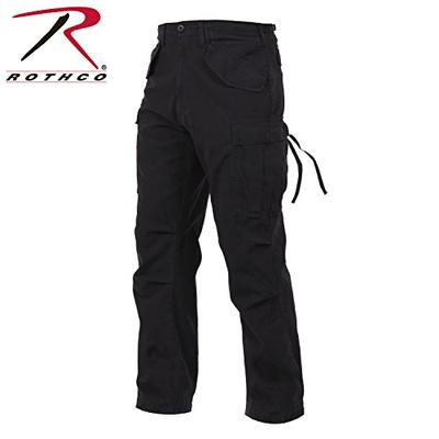 Rothco Vintage M-65 Field Pants, Black, Medium