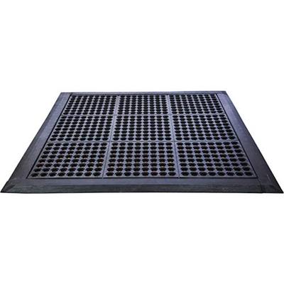 Doortex, Anti-Fatigue Mat - Modular System, Black, Square, 35" x 35" (FR49090FRMSET)