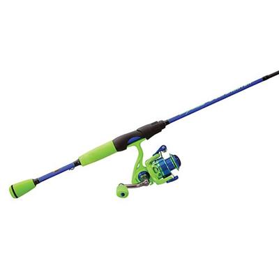 Lews Fishing WMSS10060ML Wally Marshall Speed Shooter Spinning Combo, 5.1: Ratio, 4+1 Bearings, 6' L
