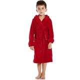 Leveret Kids Fleece Sleep Robe Red Size 14 Years screenshot. Sleepwear directory of Clothes.