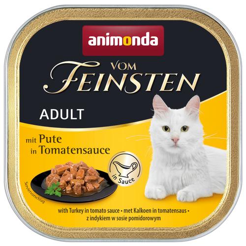 72 x 100 g Animonda vom Feinsten Adult NoGrain in Sauce Megapack Pute in Tomatensauce...