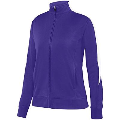 Augusta Sportswear Women's Medalist Jacket 2.0 L Purple/White