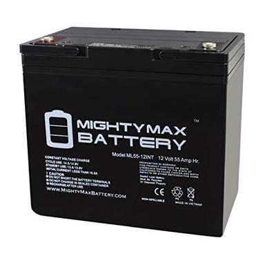 Mighty Max Battery 12V 55AH Internal Thread Battery for Power Patrol SLA1165 Brand Product