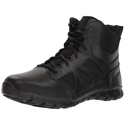 Reebok Men's Sublite Cushion Tactical RB8605 Military & Tactical Boot, Black, 10.5 M US