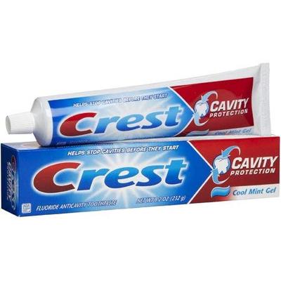 Crest gel cavity protection cool mint toothpaste (Pack of 14)