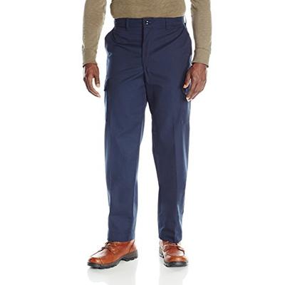 Red Kap Men's Industrial Cargo Pant, Navy, 44W x 30L