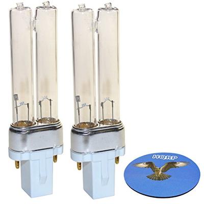 HQRP 2-Pack UV-C Bulb for GermGuardian LB4000 AC4300BPTCA AC4300BPT AC4825 AC4850 AC4850PT AC4900 AC