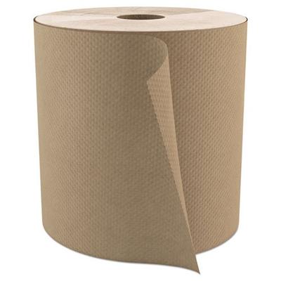 Cascades Pro Select Roll Paper Towels, 1-Ply, 7.9" X 800 Ft, Natural, 6/Carton