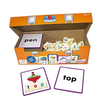Junior Learning CVC Toolbox Educational Action Games