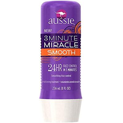 Aussie 3 Minute Miracle Smooth Conditioning Treatment 8 oz (Pack of 5)