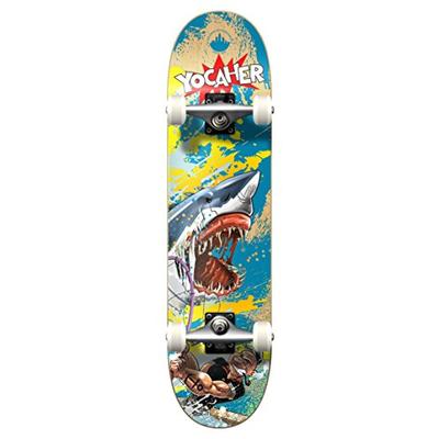 Yocaher Retro Series Pro Complete Skateboard or Skateboards Deck only (Complete 7.75" -02- Fishing)